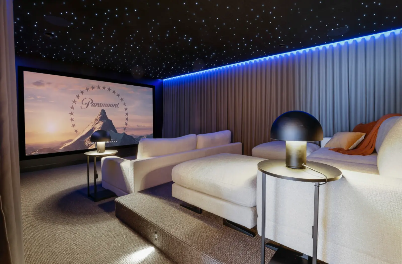 the Dromana studio showroom. The 11.4.4 Dolby Atmos cinema.